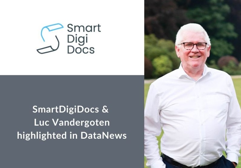 SmartDigiDocs and Luc Vandergoten featured in Data News